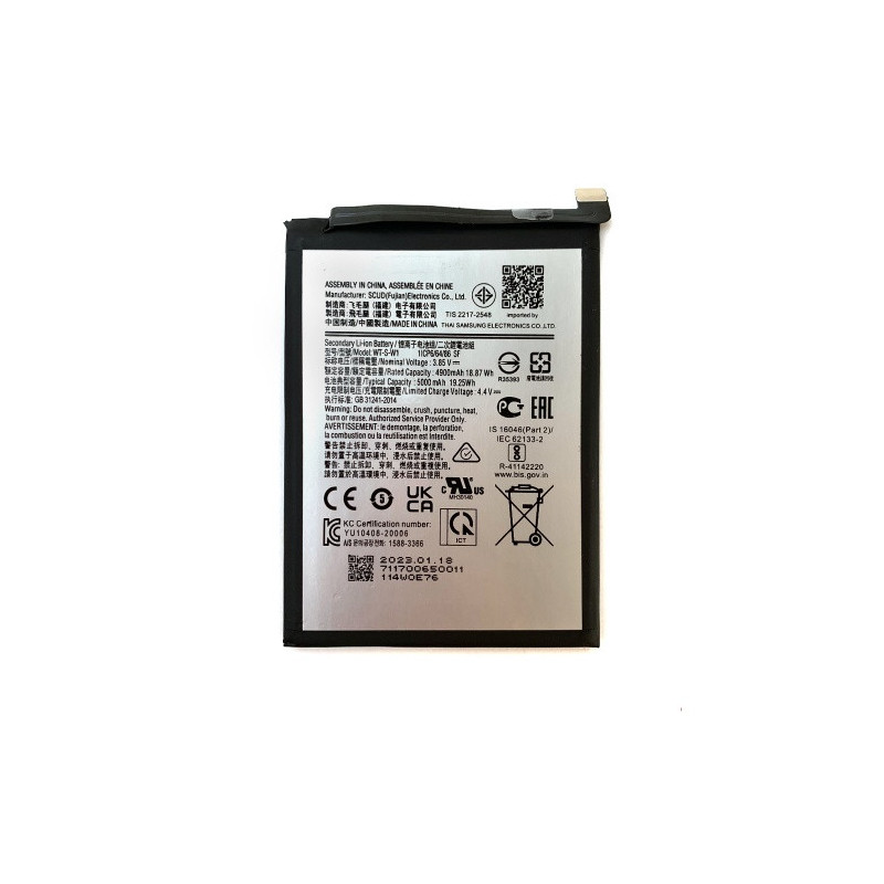 Батарея Samsung SCUD-WT-S-W1 Galaxy A04e A042 A04 A045 A14 5G A146 5000 mAh Батарея Samsung SCUD-WT-S-W1 Galaxy A04e A042 A04 A045 A14 5G A146 5000 mAh