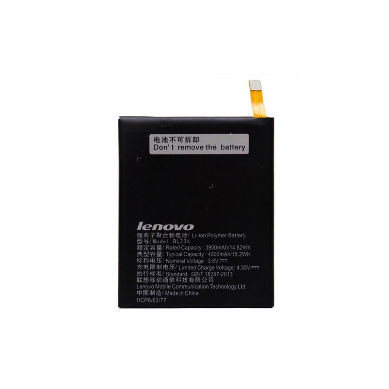 Батарея Lenovo BL234 A5000 P70 P70-a P70t-t Vibe P1ma40 3900 mAh
