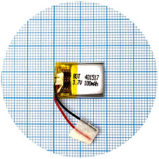 Батарея 16х15х4 мм 100 mAh 3.7V