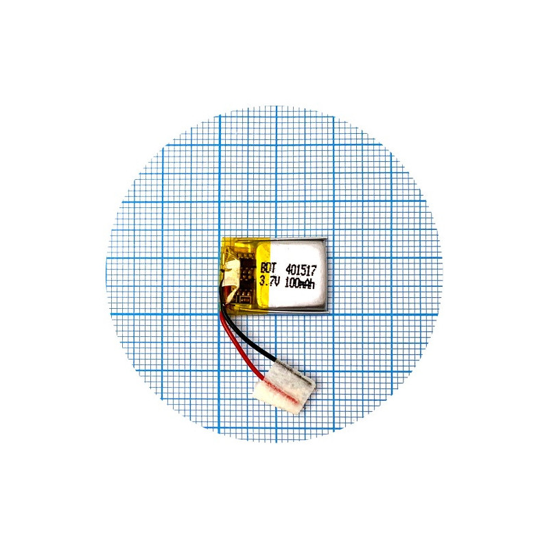 Батарея 16х15х4 мм 100 mAh 3.7V