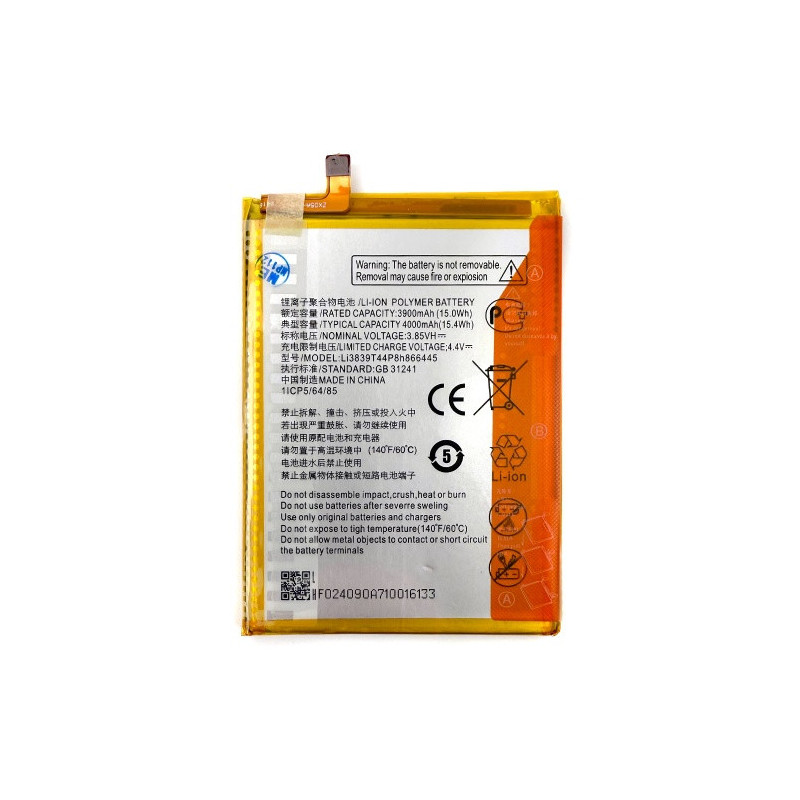 Батарея ZTE Li3839T44P8h866445 Blade A7S 2020 A7020 Blade A71 3900 mAh