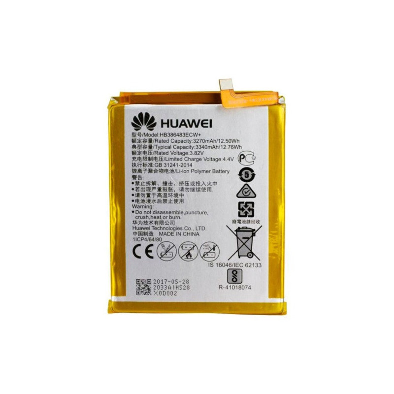 Батарея Huawei HB386483ECW Honor 6X BLL-L21 Mate 9 Lite GR5 2017 3340 mAh BLN-AL10 BLL-L22 BLN-L21 BLL-L21 BLN-L22 BLL-L