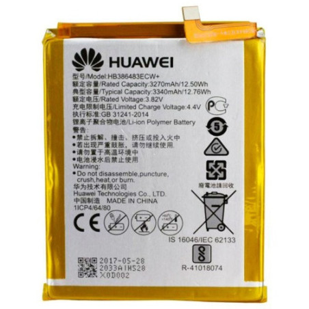 Батарея Huawei HB386483ECW Honor 6X BLL-L21 Mate 9 Lite GR5 2017 3340 mAh BLN-AL10 BLL-L22 BLN-L21 BLL-L21 BLN-L22 BLL-L