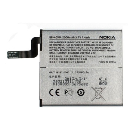Батарея Nokia BP-4GWA 625 Lumia RM-941 720 Lumia RM-885 2000 mAh
