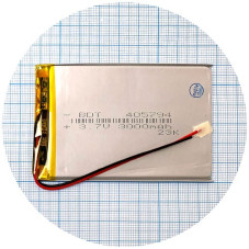 Батарея 95х58х4 мм 3000 mAh 3.7V