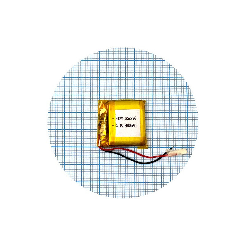 Батарея 29х26х5,5 мм 400 mAh 3.7V