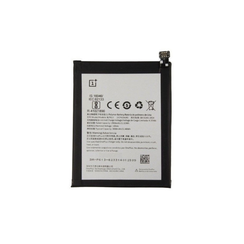 Батарея OnePlus 3 BLP613 A3003 A3000 2900 3000 mAh