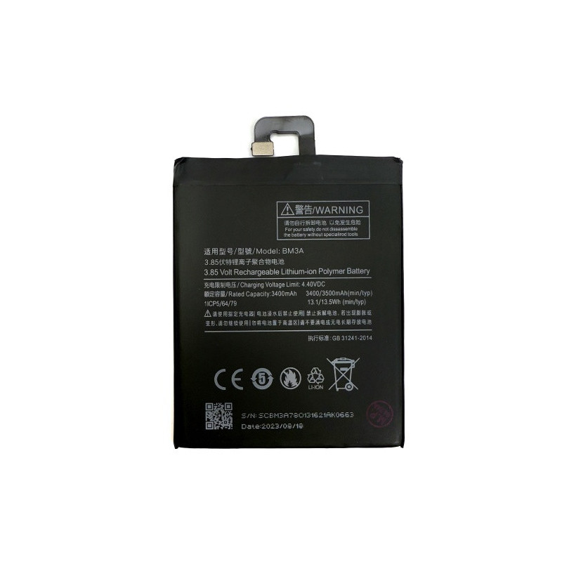Батарея Xiaomi BM3A Mi Note 3 MCE8 3300 mAh