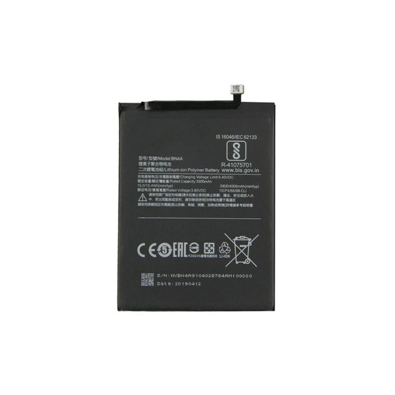 Батарея Xiaomi BN4A Redmi Note 7 M1901F7G M1901F7H M1901F7I 4000 mAh