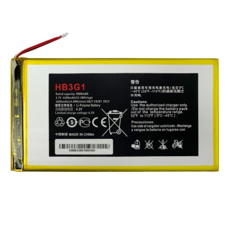 Батарея Huawei HB3G1 MediaPad 7 S7-601U S7-301W MediaPad T1 7.0 T1-701u MediaPad T3 7.0 BG2-U01 4000 mAh
