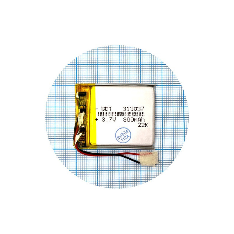 Батарея 36х30х2,8 мм 300 mAh 3.7V Батарея 36х30х2,8 мм 300 mAh 3.7V