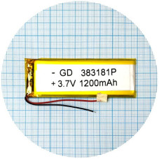 Батарея 82х30х4 мм 1200 mAh 3.7 V