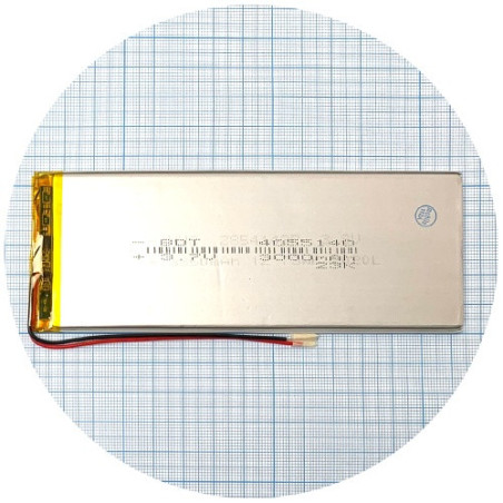 Батарея 145х54х3 мм 3000 mAh 3.7V