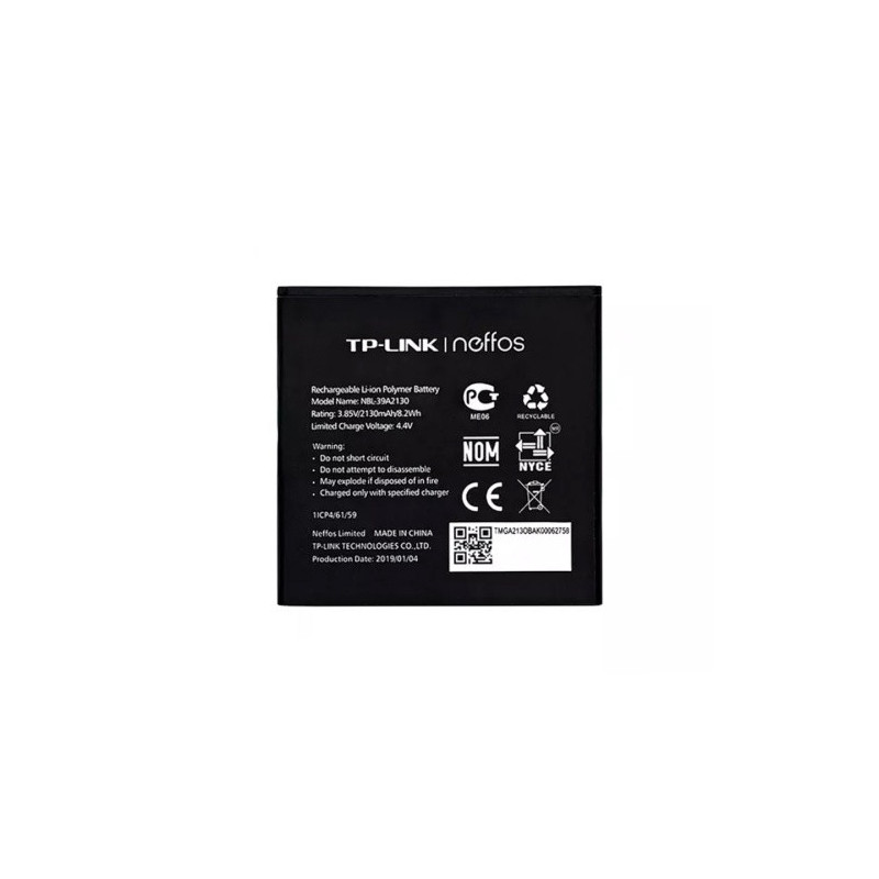 Батарея Tp-Link NBL-39A2130 Neffos N1 Y5 2130 mAh Батарея Tp-Link NBL-39A2130 Neffos N1 Y5 2130 mAh