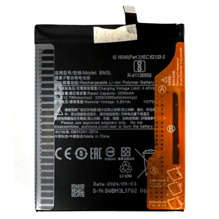 Батарея Xiaomi BM3L Mi 9 Mi9 M1902F1G 3300 mAh