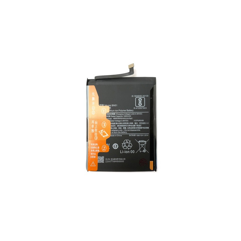 Батарея Xiaomi BN51 Redmi 8 8A 5000 mAh M1908C3IC MZB8255IN M1908C3IG M1908C3IH Батарея Xiaomi BN51 Redmi 8 8A 5000 mAh M1908C3IC MZB8255IN M1908C3IG M1908C3IH