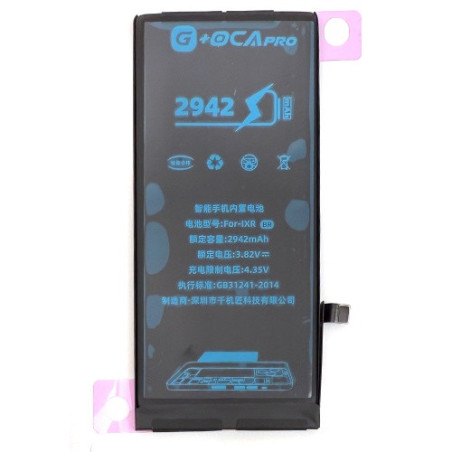 Батарея Apple iPhone XR G OCA Pro 2942 mAh A1984 A2105 A2106 A2107 A2108
