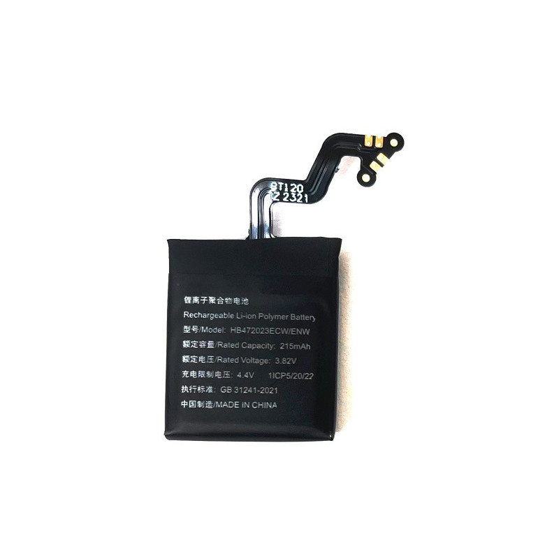 Батарея Huawei HB472023ECW Watch GT2 42 мм 215 mAh Батарея Huawei HB472023ECW Watch GT2 42 мм 215 mAh