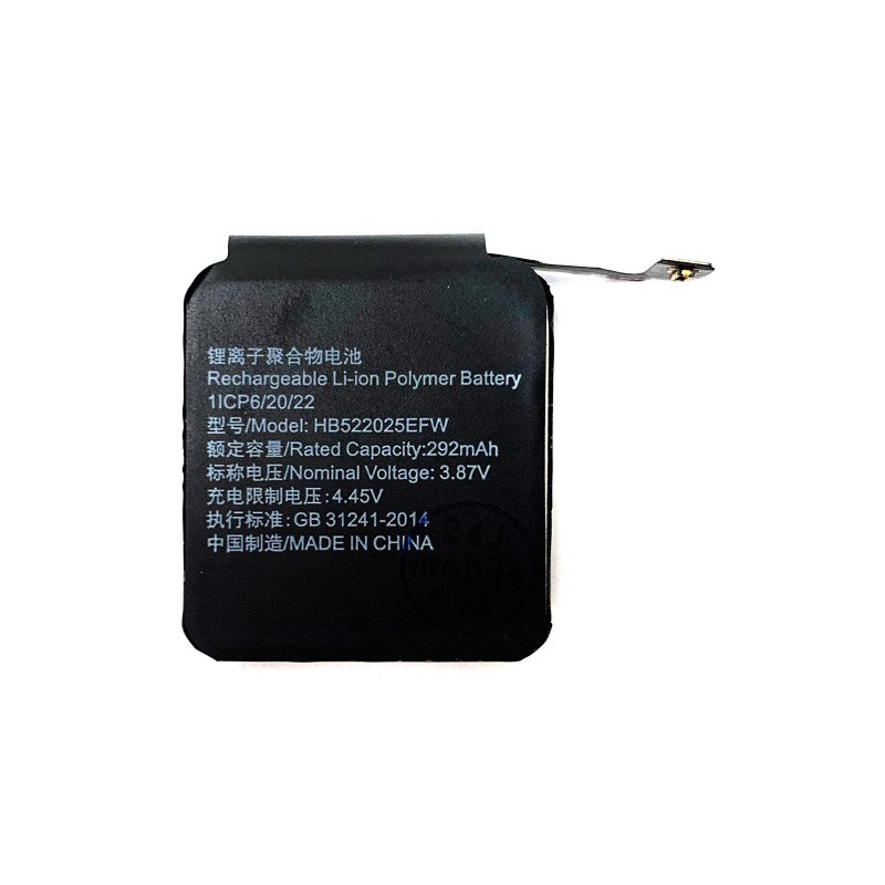 Батарея Huawei HB522025EFW Watch GT 3 42 мм 292 mAh