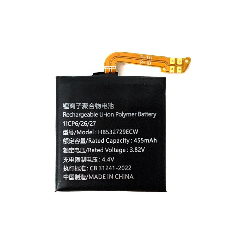 Батарея Huawei HB532729EFW Watch GT 2 Pro 46 мм 460 mAh Батарея Huawei HB532729EFW Watch GT 2 Pro 46 мм 460 mAh