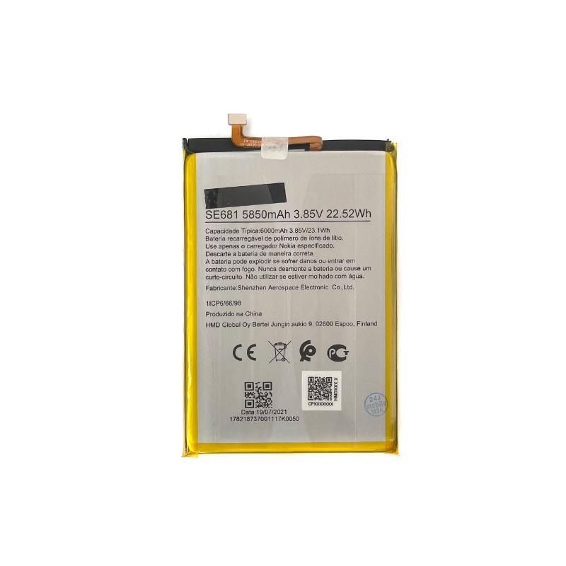 Батарея Nokia SE681 C30 6000 mAh TA-1357 TA-1377 TA-1369 TA-1360 TA-1359