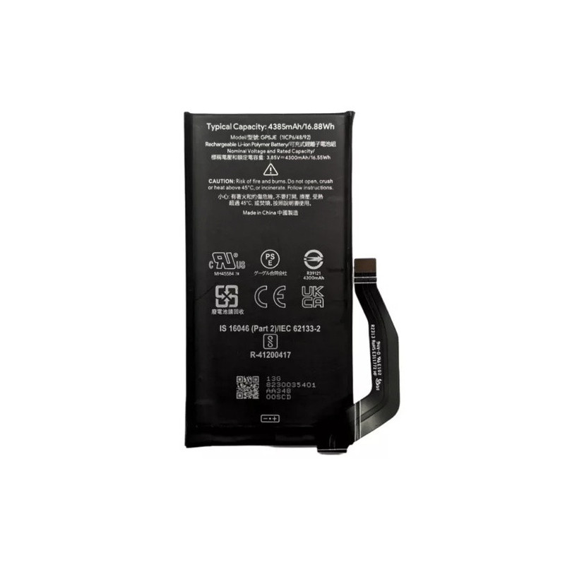Батарея Google GP5JE Pixel 7A 4385 mAh GWKK3 GHL1X G0DZQ G82U8