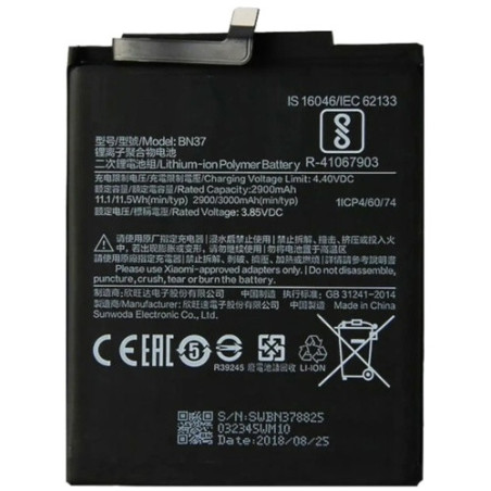 Батарея Xiaomi BM39 AAA Mi6 Mi 6 MCE16
