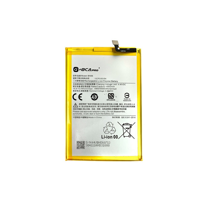 Батарея Xiaomi BN56 G OCA Pro Redmi 9A M2006C3LG M2006C3LI M2006C3LC M2004C3L 9C M2006C3MG M2006C3 A1 MZB0A0MIN 5000 mAh