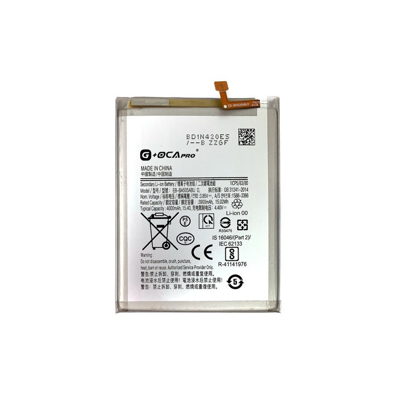 Батарея Samsung EB-BA505ABU G OCA Pro Galaxy A50 2019 A505F A30 2019 A305F A30S 2019 A307F M10s M107F 4000 mAh