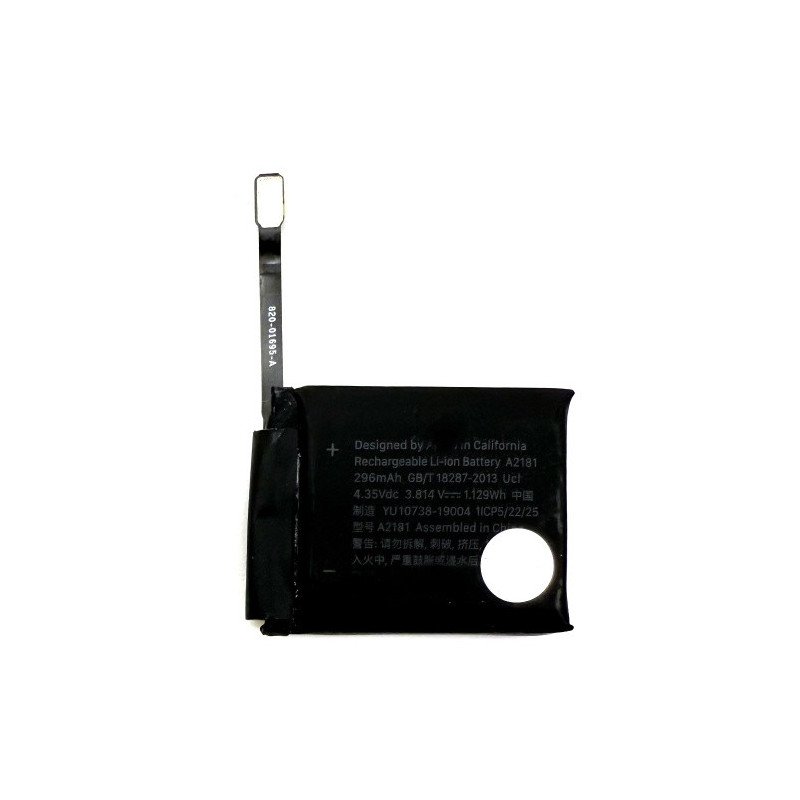 Батарея Apple A2181 Watch 5 44 мм A2093 Watch SE 44 mm A2352 296 mAh
