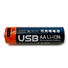 Батарея на зарядці AA Type-C Li-ion