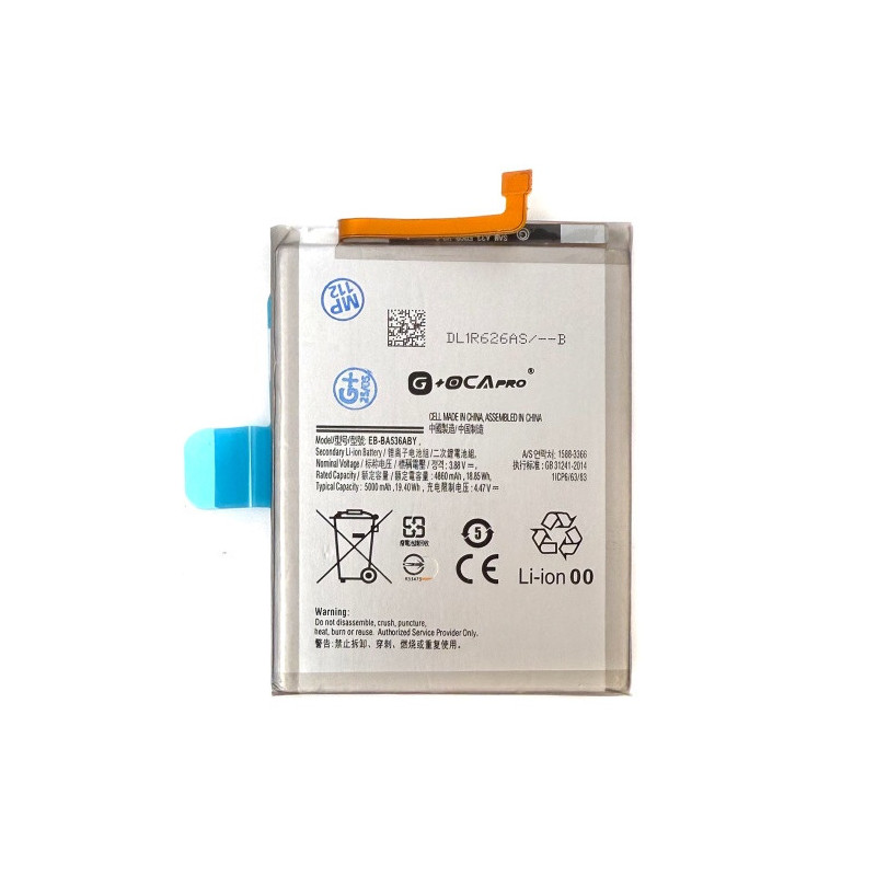 Батарея Samsung EB-BA336ABY EB-BA536ABY Galaxy A53 5G A33 5G G OCA Pro 5000 mAh SM-A536B SM-A536B DS SM-A536U SM-A536U1 Батарея Samsung EB-BA336ABY EB-BA536ABY Galaxy A53 5G A33 5G G OCA Pro 5000 mAh SM-A536B SM-A536B DS SM-A536U SM-A536U1