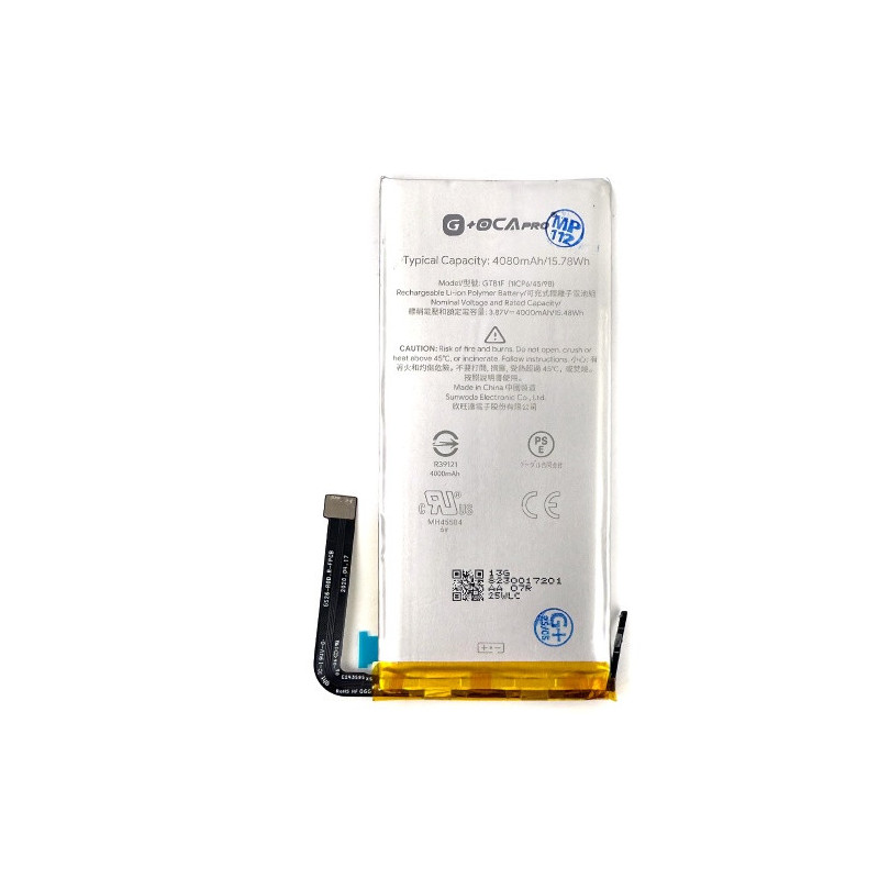 Батарея Google GTB1F Pixel 5 5G G OCA Pro 4080 mAh