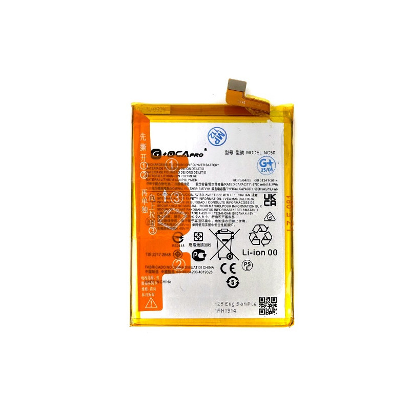 Батарея Motorola NC50 Moto G41 G32 G OCA Pro 5000 mAh XT2167-2 Moto G32 XT2235-2