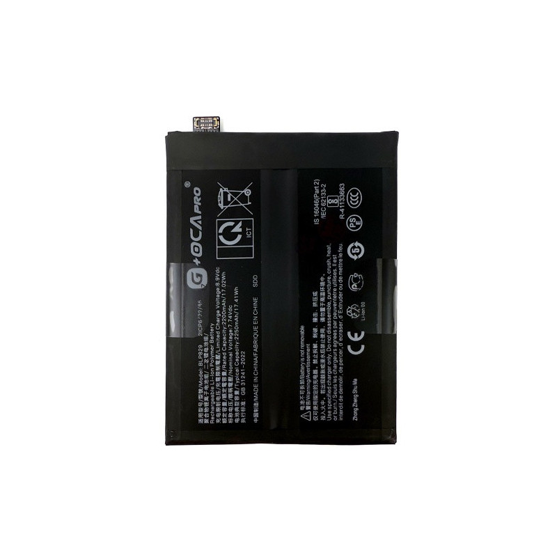 Батарея OnePlus 9 BLP829 LE2113 LE2111 LE2110 LE2117 LE2115 G OCA Pro 4500 mAh