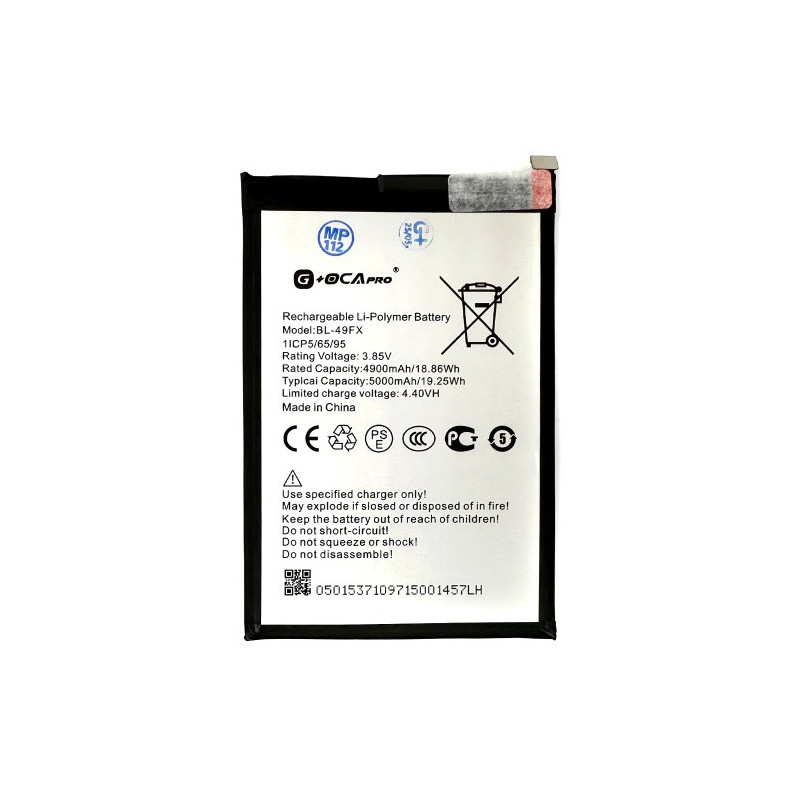 Батарея Infinix BL-49FX Hot 8 10 Lite 10S 10T 12i 20i Smart 6 6 Plus 6 HD G OCA Pro 5000 mAh X657B X689B X689 X689D Батарея Infinix BL-49FX Hot 8 10 Lite 10S 10T 12i 20i Smart 6 6 Plus 6 HD G OCA Pro 5000 mAh X657B X689B X689 X689D