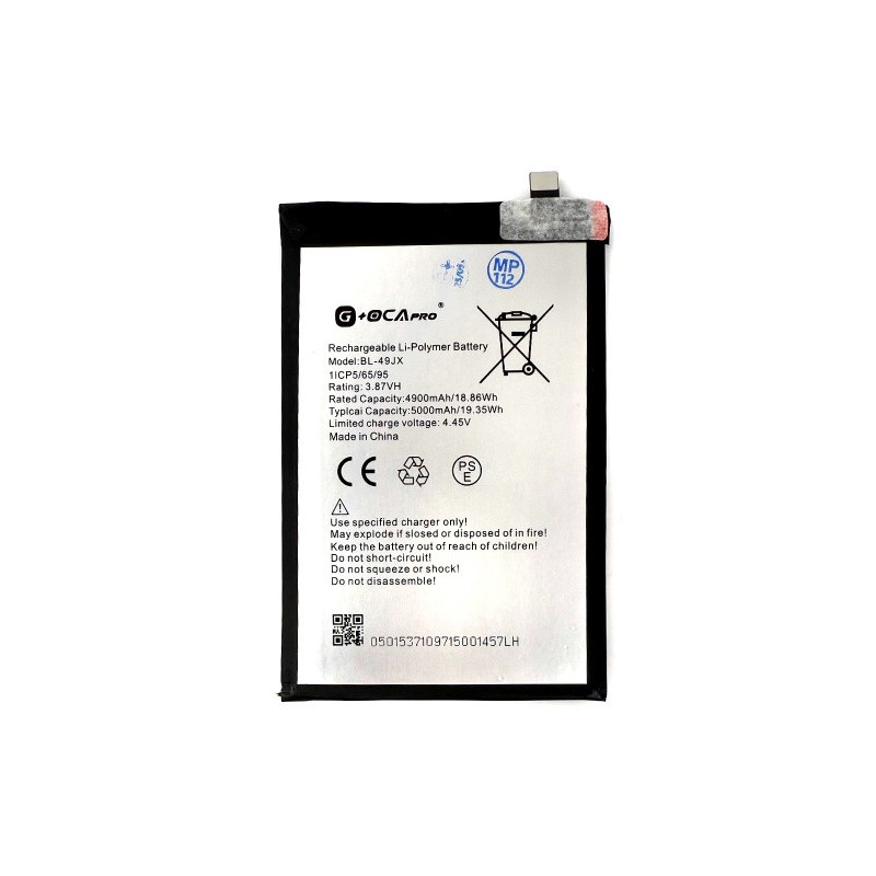 Батарея Infinix BL-49JX Zero 5G X6815 X6815B Hot 30 X6831 40 X6836 40 Pro G OCA Pro X6837 5000 mAh Батарея Infinix BL-49JX Zero 5G X6815 X6815B Hot 30 X6831 40 X6836 40 Pro G OCA Pro X6837 5000 mAh
