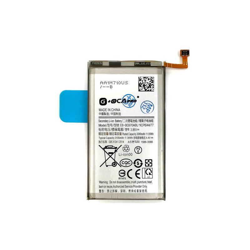 Батарея Samsung EB-BG970ABU G OCA Pro Galaxy S10e G970F 3100 mAh Батарея Samsung EB-BG970ABU G OCA Pro Galaxy S10e G970F 3100 mAh
