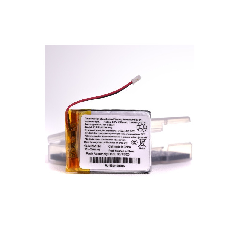 Батарея Garmin 361-00034-02 Edge 520 Edge 820 290 mAh