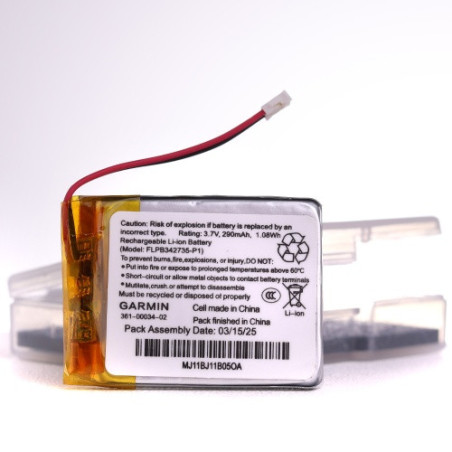 Батарея Garmin 361-00034-02 Edge 520 Edge 820 290 mAh