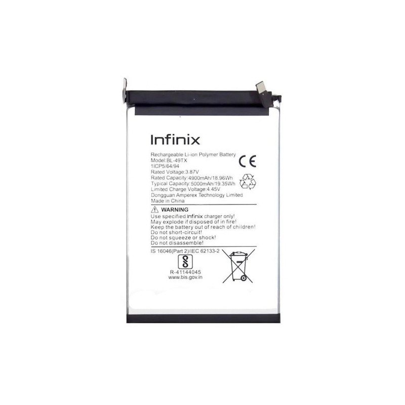 Батарея Infinix BL-49TX Note 30 X6833B X6716B Note 30 5G X6711 5000 mAh Батарея Infinix BL-49TX Note 30 X6833B X6716B Note 30 5G X6711 5000 mAh