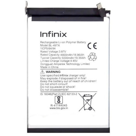 Батарея Infinix BL-49TX Note 30 X6833B X6716B Note 30 5G X6711 5000 mAh