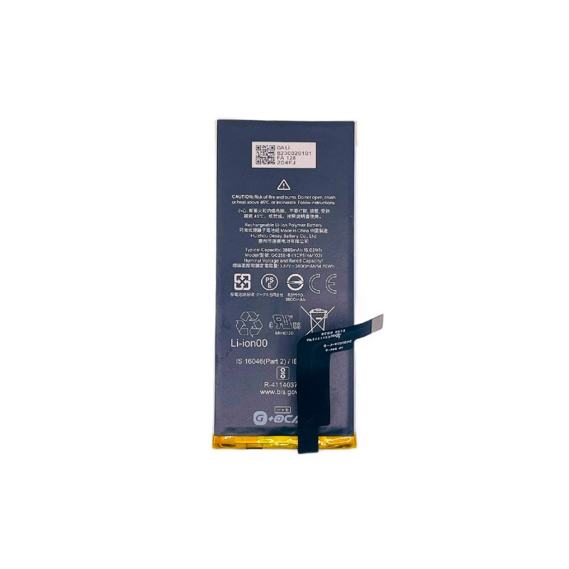 Батарея Google G025E-B Pixel 4A 5G GD1YQ G025I G OCA Pro 3885 mAh