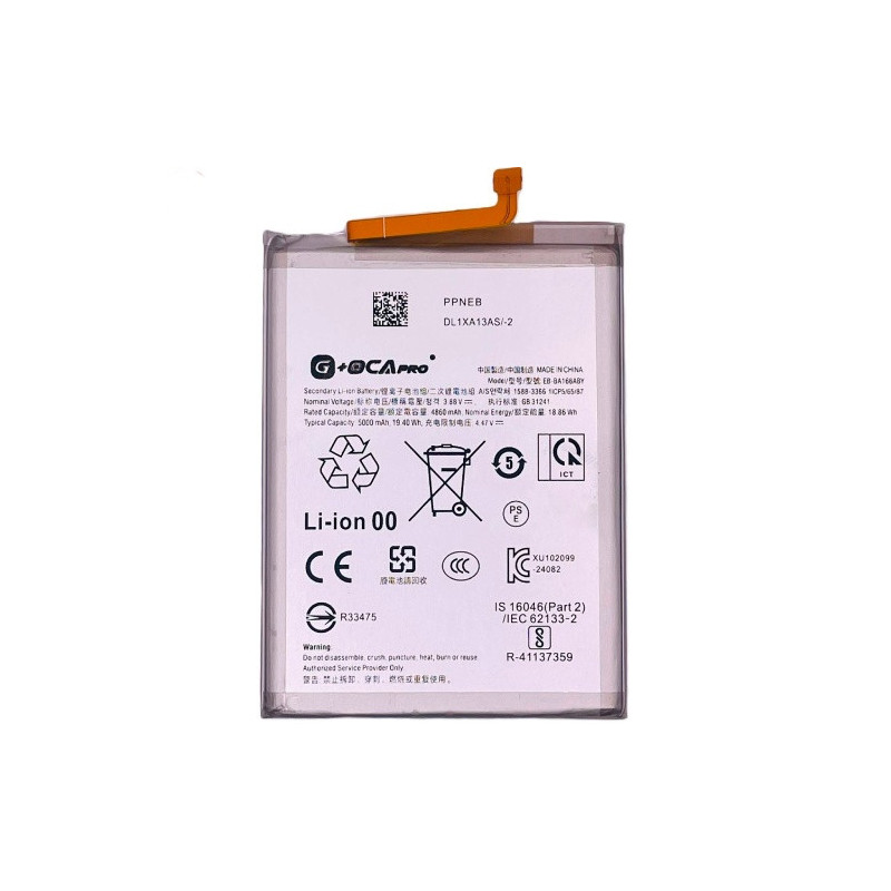 Батарея Samsung EB-BA166ABY Galaxy A16 SM-A165F 4G A165 Galaxy A16 5G A166 SM-A166B SM-A166B DS G OCA Pro 5000 mAh