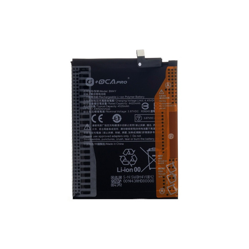Батарея Xiaomi BM4Y Poco F3 Redmi K40 K40 Pro K40 Ultra Mi 11x Mi 11x Pro Mi 11i AAA