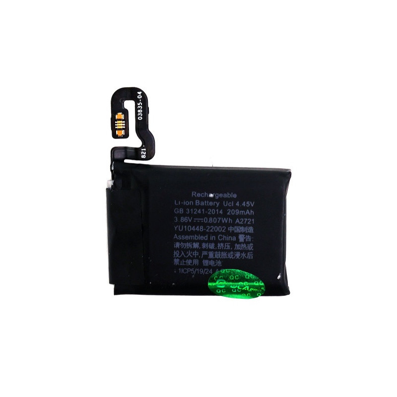 Батарея Apple Watch SE 2 40 мм A2721 GPS 209 mAh OCA Pro