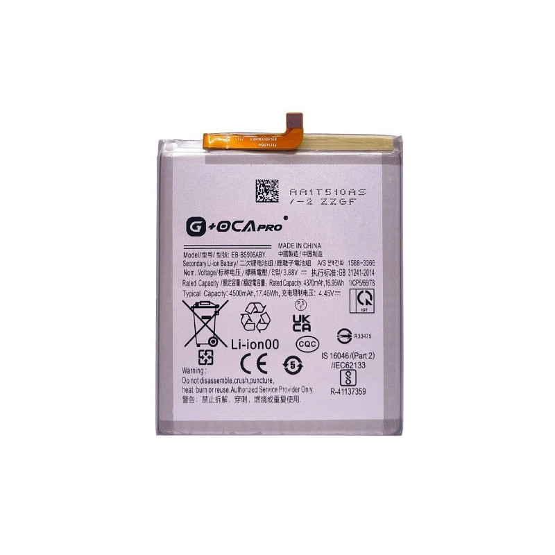 Батарея Samsung EB-BS906ABY Galaxy S22 Plus 5G G OCA Pro SM-S906B SM-S906B DS SM-S906U SM-S906U1 SM-S906W SM-S9 4500 mAh Батарея Samsung EB-BS906ABY Galaxy S22 Plus 5G G OCA Pro SM-S906B SM-S906B DS SM-S906U SM-S906U1 SM-S906W SM-S9 4500 mAh