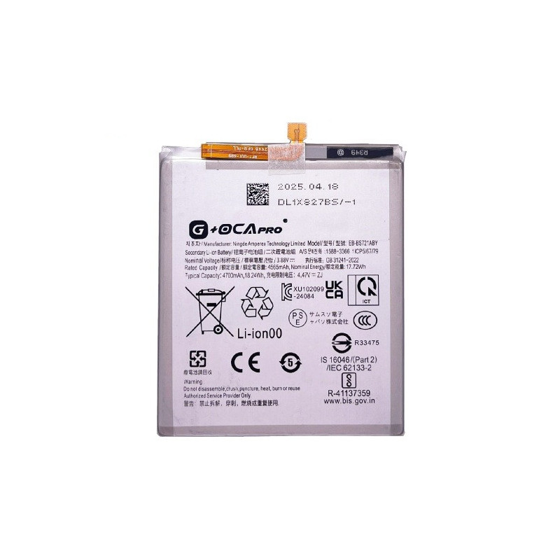 Батарея Samsung EB-BS721ABY Galaxy S24 FE G OCA Pro 4700 mAh Батарея Samsung EB-BS721ABY Galaxy S24 FE G OCA Pro 4700 mAh