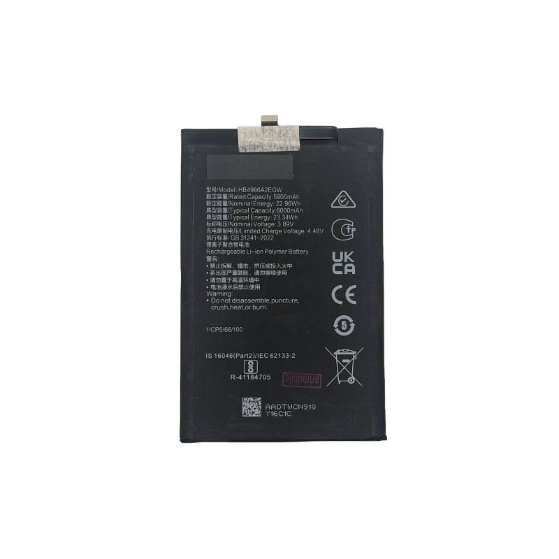 Батарея Huawei HB4966A2EGW Honor X7b CLK-LX1 CLK-LX2 CLK-LX3 6000 mAh Батарея Huawei HB4966A2EGW Honor X7b CLK-LX1 CLK-LX2 CLK-LX3 6000 mAh