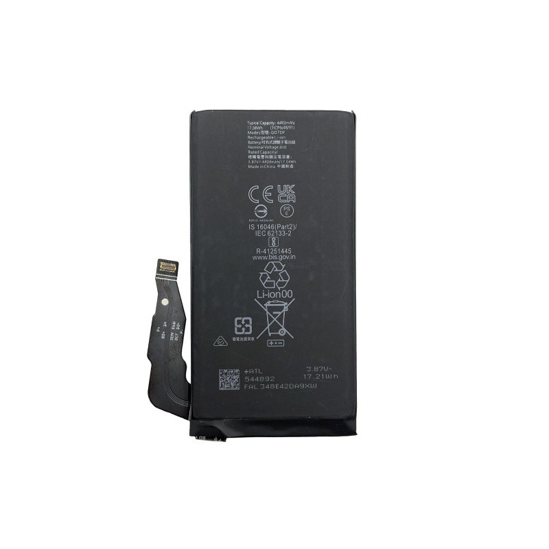Батарея Google GO7DF Pixel 8a GKV4X G6GPR G8HHN G576D 4492 mAh